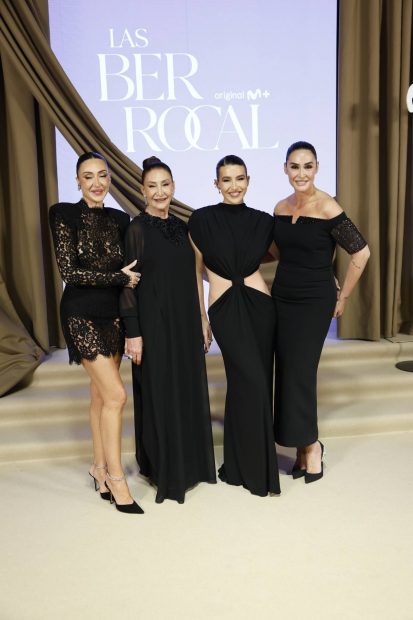 'Las Berrocal', en el estreno de su documental en Madrid. (Foto: Gtres)