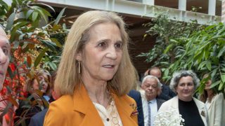 La infanta Elena en Madrid. (Foto: Gtres)