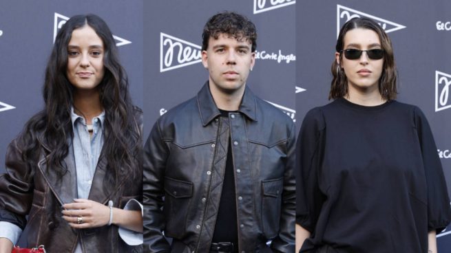 Victoria Federica, Quevedo y Alba Díaz en un evento en Madrid. (Foto: Gtres)