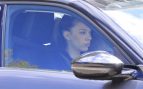Alejandra Rubio en el interior de un coche. (Foto: Gtres)