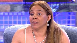 Arelys Ramos durante una entrevista. (Foto: Telecinco)