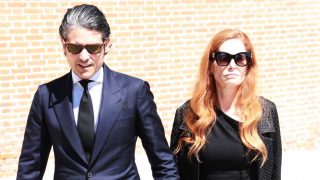 Olivia de Borbón con Julián Porras. (Foto: Gtres)