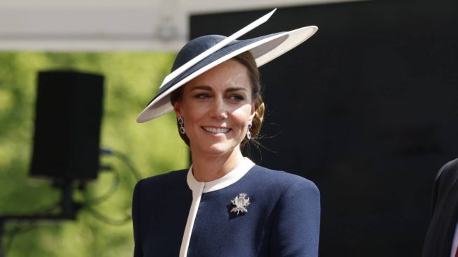 La princesa Kate Middleton en un acto oficial. (Foto: Gtres)