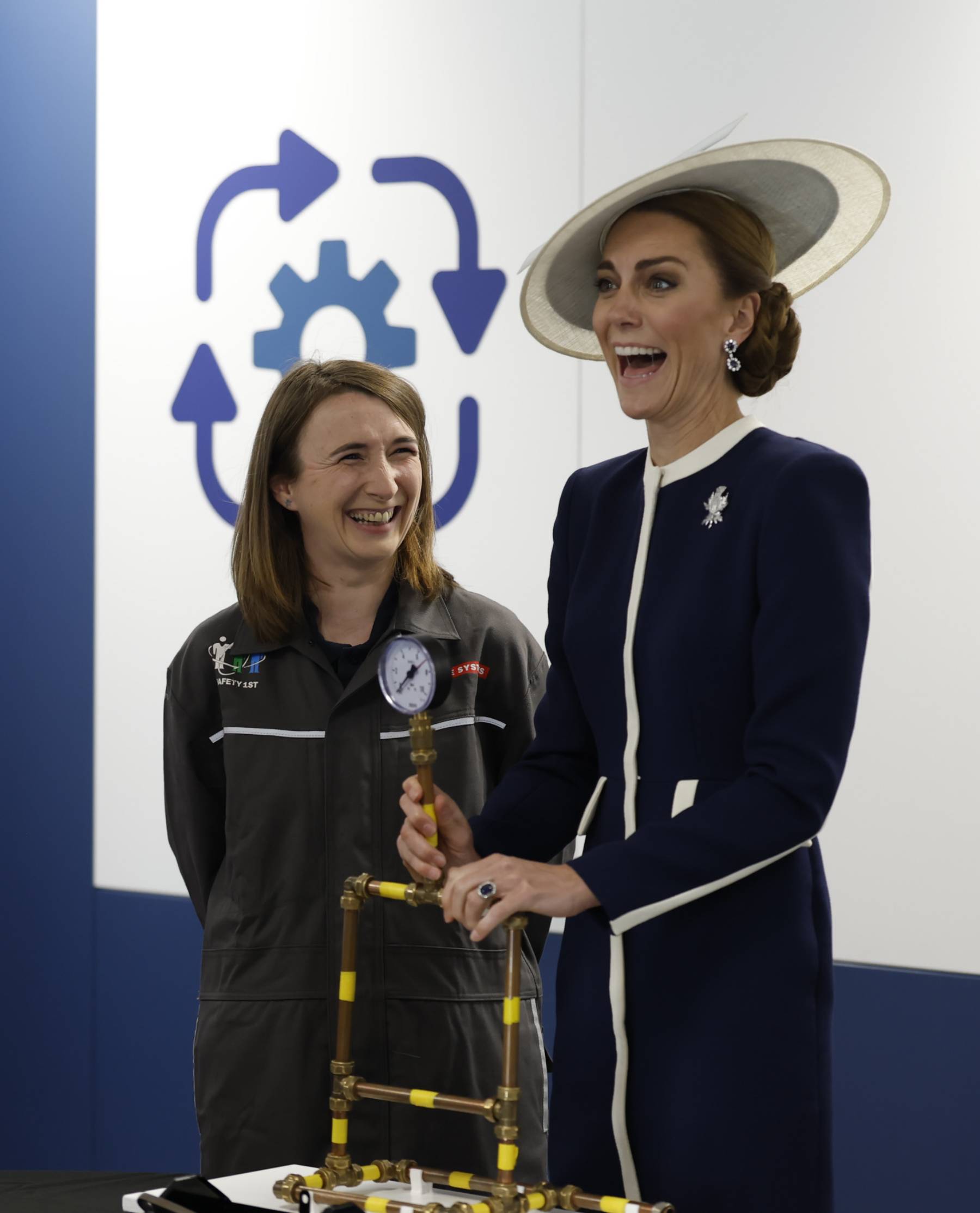 La princesa Kate Middleton en un acto oficial. (Foto: Gtres)