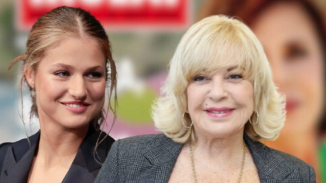 La princesa Leonor y Bárbara Rey. (Foto: Gtres)