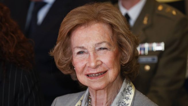 La Reina Sofía en un acto oficial. (Foto: Gtres)