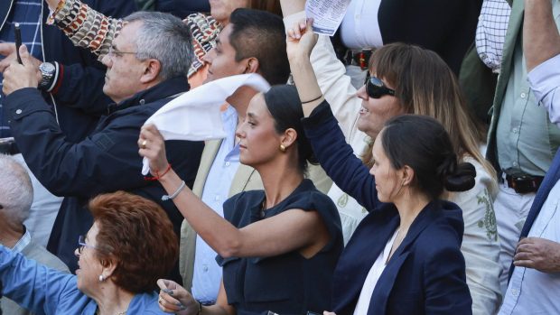 Victoria Federica en Las Ventas. (Foto: Gtres)