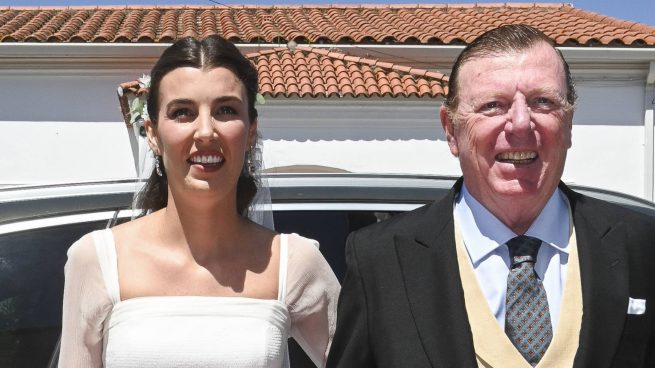 Patricia Cadaval y su padre, César. (Foto: Gtres)
