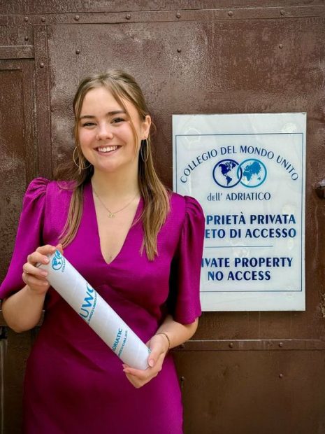 La graduación de Ariane de Holanda. (Foto: Casa Real de los Países Bajos)