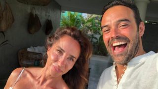 María Patiño junto a su marido. (FOTO: REDES SOCIALES)