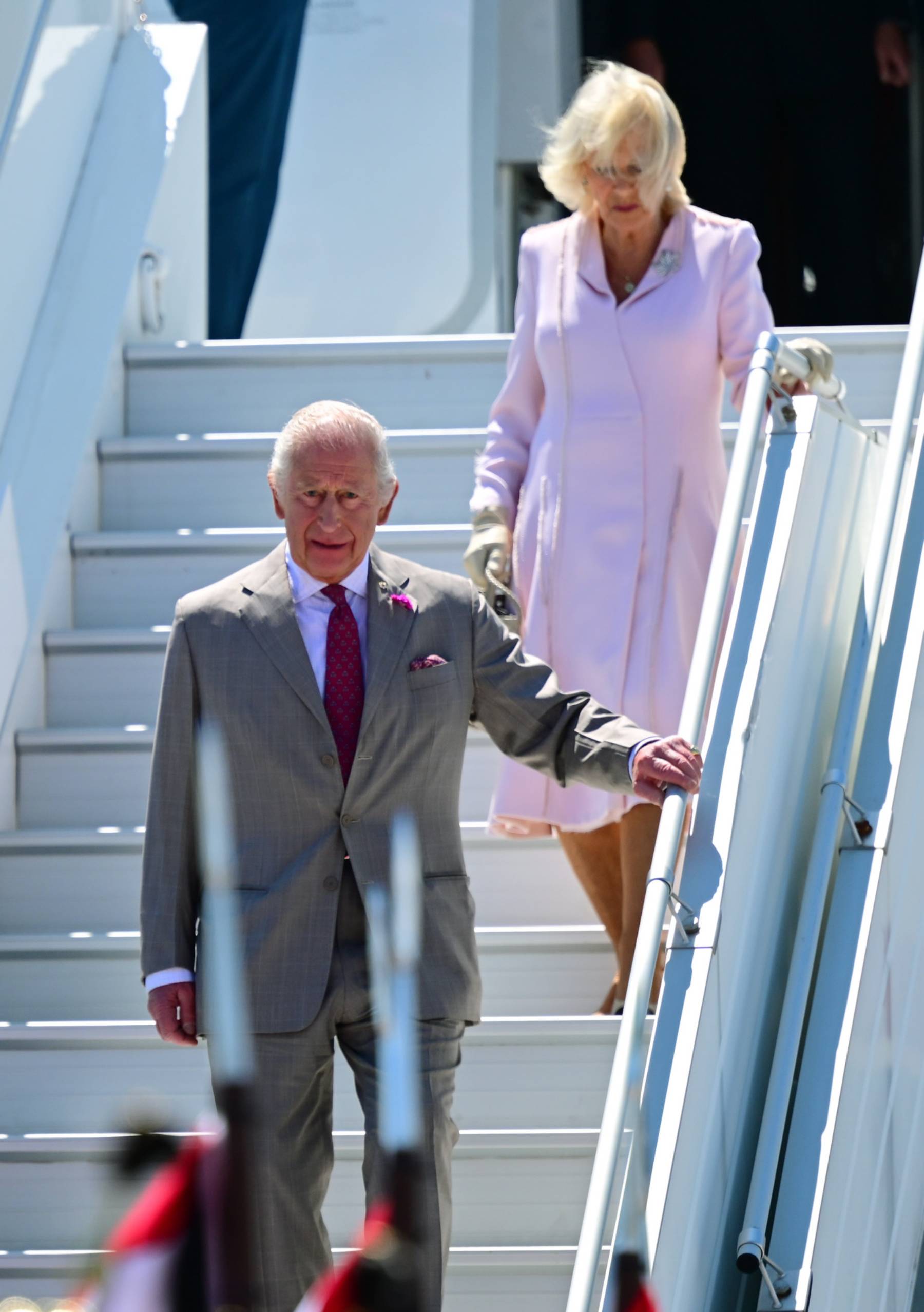 Los Reyes Carlos y Camila en Canadá. (Foto: Gtres)