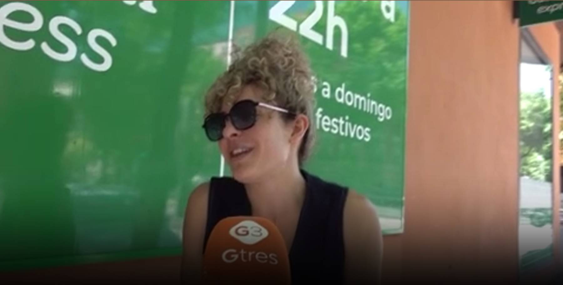 Sheila Casas por las calles de Madrid. (Foto: Gtres)