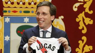 José Luis Martínez Almeida en un acto en Madrid. (Foto: Gtres)