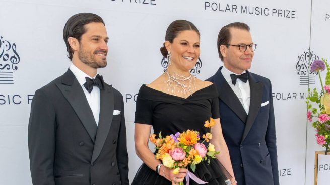Victoria de Suecia en unos premios en Estocolmo. (Foto: Gtres)