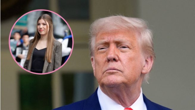 Donald Trump y la infanta Sofía. (Foto: Gtres)