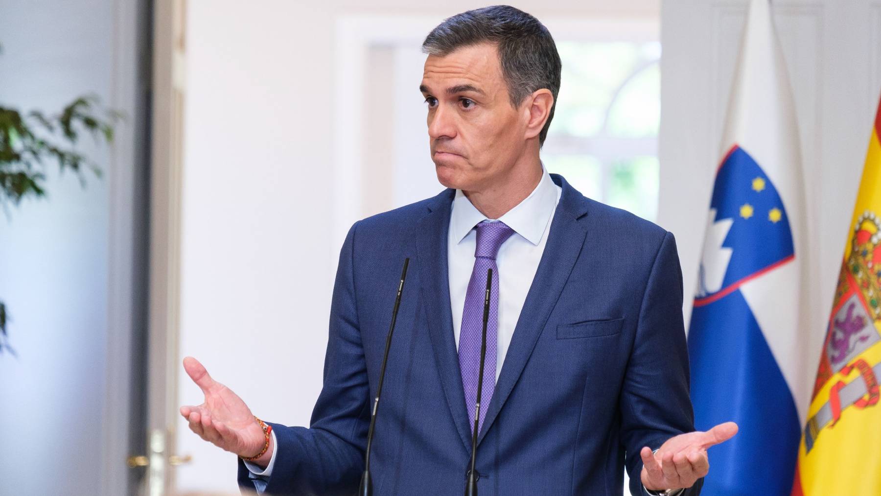 El visible desgaste físico de Pedro Sánchez siete años después de su llegada a Moncloa