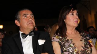 Jaime y Carmen Martínez-Bordiú en los Premios Escaparate en Sevilla. (Foto: Gtres)