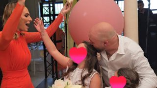 Kiko Rivera e Irene Rosales en la Primera Comunión de su hija Ana. (Foto: Instagram)