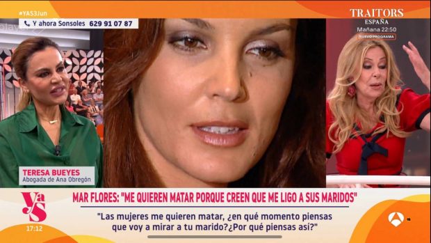 Ana Obregón, Teresa Bueyes, Mar Flores, Alessandro Lequio