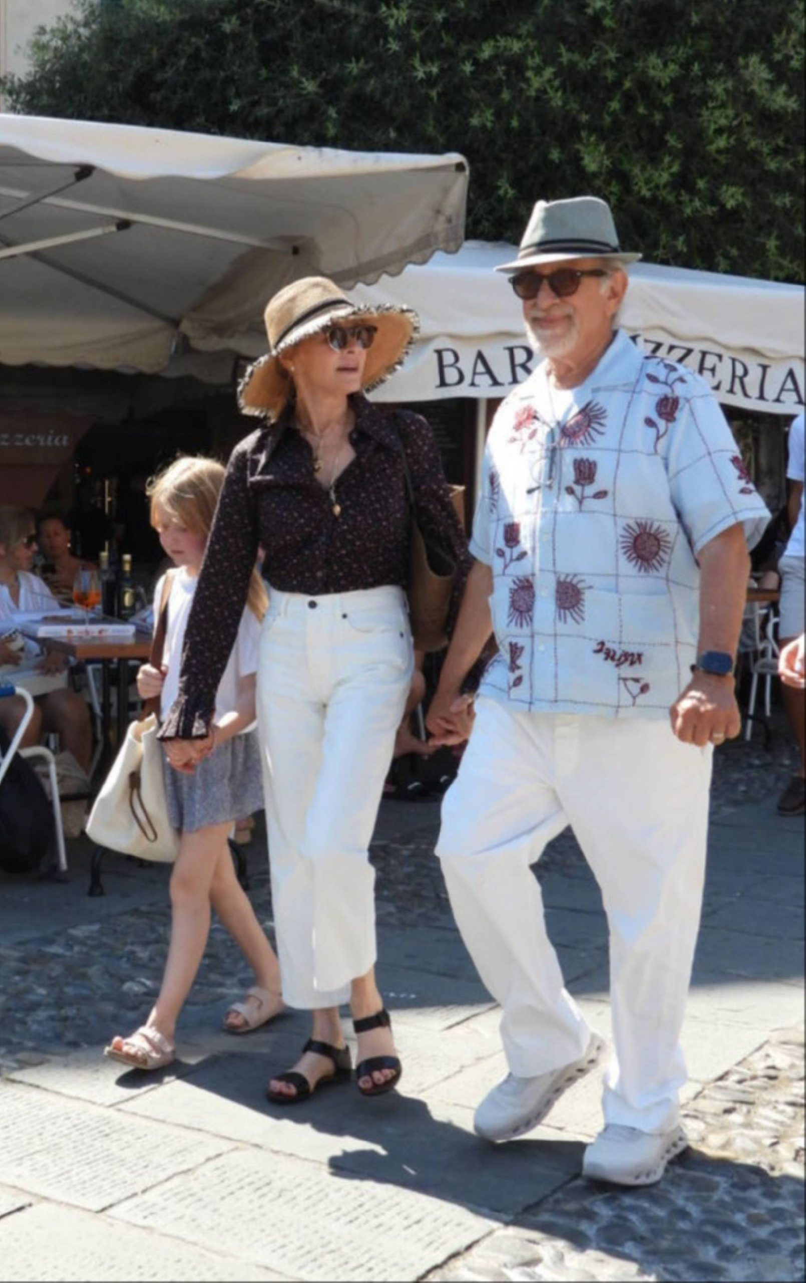 Steven Spielberg y su esposa, Kate Capshaw, en Portofino. (Foto: Gtres)