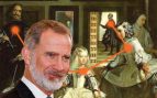 El Rey Felipe VI ante 'Las Meninas'. (Foto: Gtres/Museo del Prado)