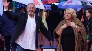 Karlos Arguiñano con su mujer Luisi. (Foto: Gtres)
