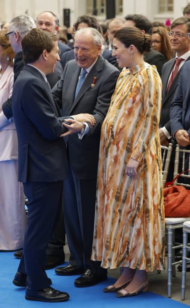 Teresa Urquijo en la entrega de medallas de San Isidro 2025. (Foto: Gtres)