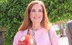 Olivia de Borbón habla con la prensa. (Foto: Gtres)