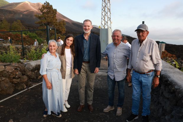 felipe, letizia, la palma