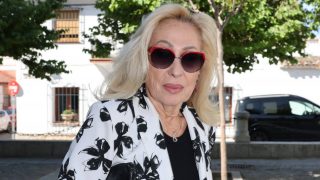 Rosa Benito en la Primera Comunión de su nieto. (Foto: Gtres)
