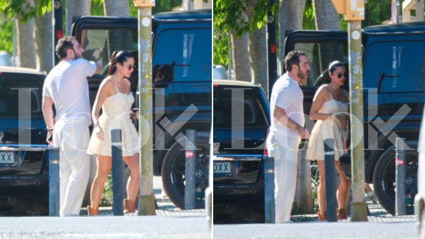 Víctor de Aldama y Mireia Borrás en Ibiza.