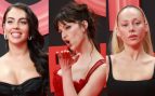 Estilo en contraste: Georgina Rodríguez y Ester Expósito lideran la alfombra de Netflix