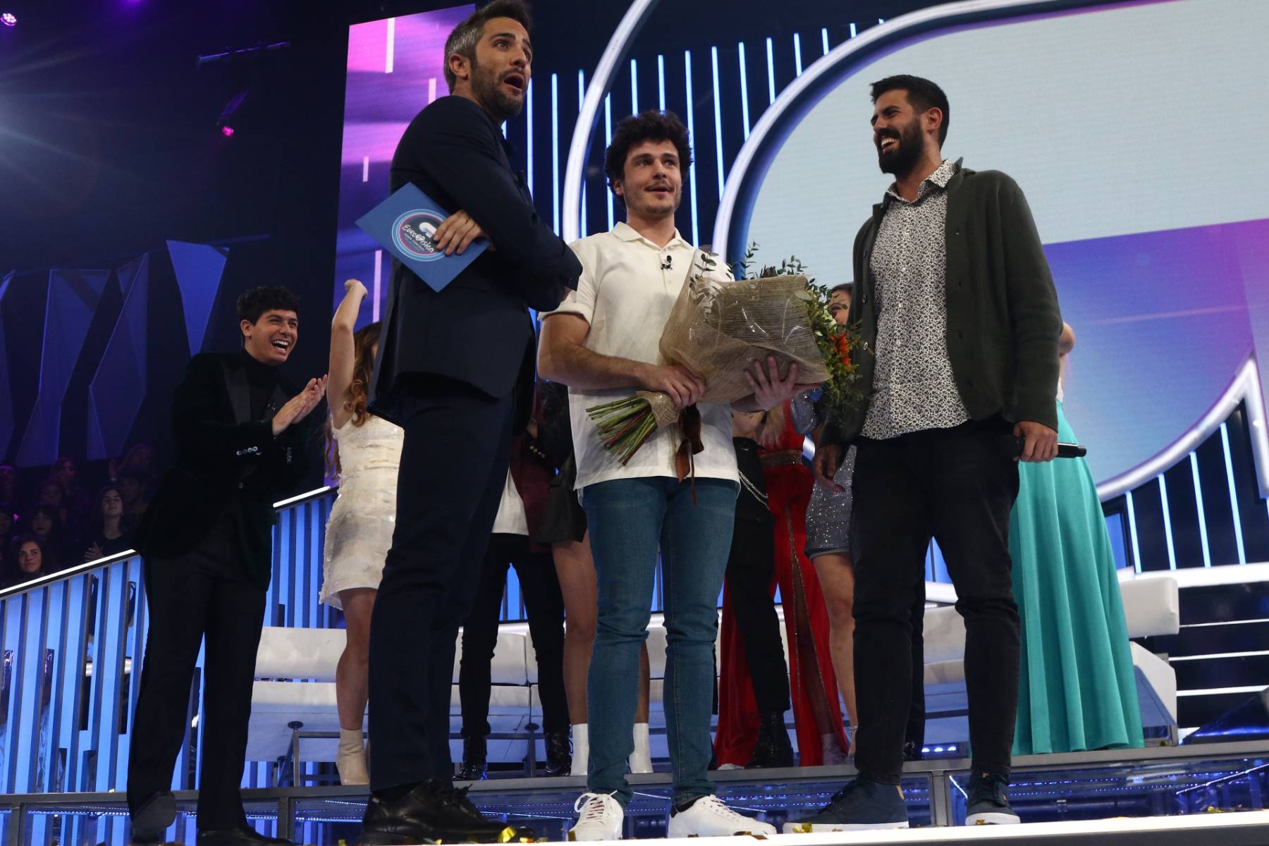 Roberto Leal en 'Operación Triunfo'. (Foto: Gtres)