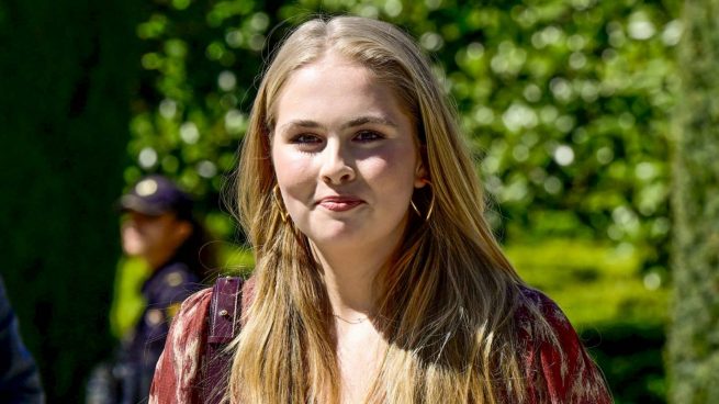 Amalia de Holanda en Madrid. (Foto: Gtres)