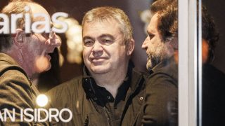 Santos Cerdán en Madrid. (Foto: Gtres)