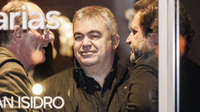 Santos Cerdán en Madrid. (Foto: Gtres)