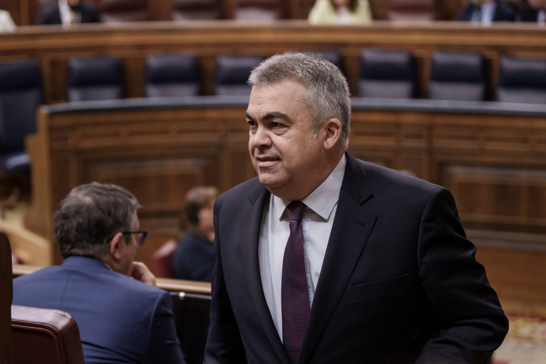 Santos Cerdán en el Congreso de los Diputados. (Foto: Gtres)