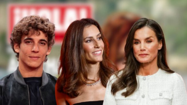 Miguel Herrán, Ana Boyer y la Reina Letizia. (Foto: Gtres)