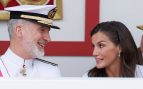 Los Reyes Felipe y Letizia en un acto oficial. (Foto: Gtres)