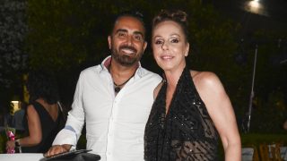 Rocío Carrasco y Fidel Albiac en una gala. (Foto: Gtres)