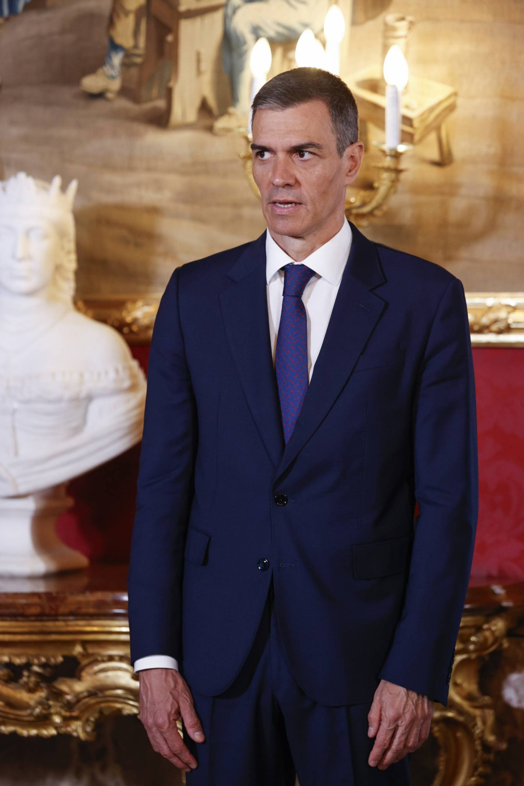 Pedro Sánchez en un acto oficial. (Foto: Gtres)