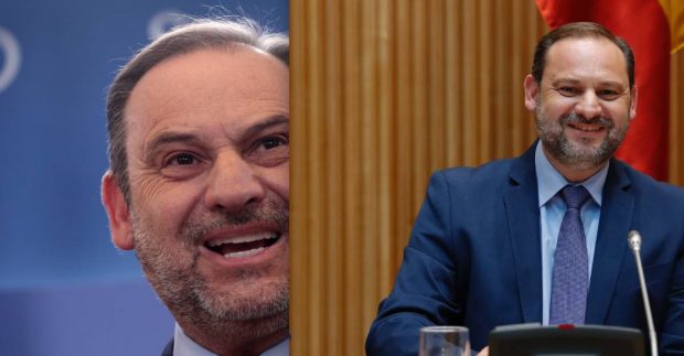 José Luis Ábalos, después de retocarse los dientes y antes... (Gtres)