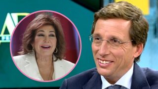 Ana Rosa Quintana y José Luis Martínez-Almeida. (FOTOS: TELECINCO/ GTRES)