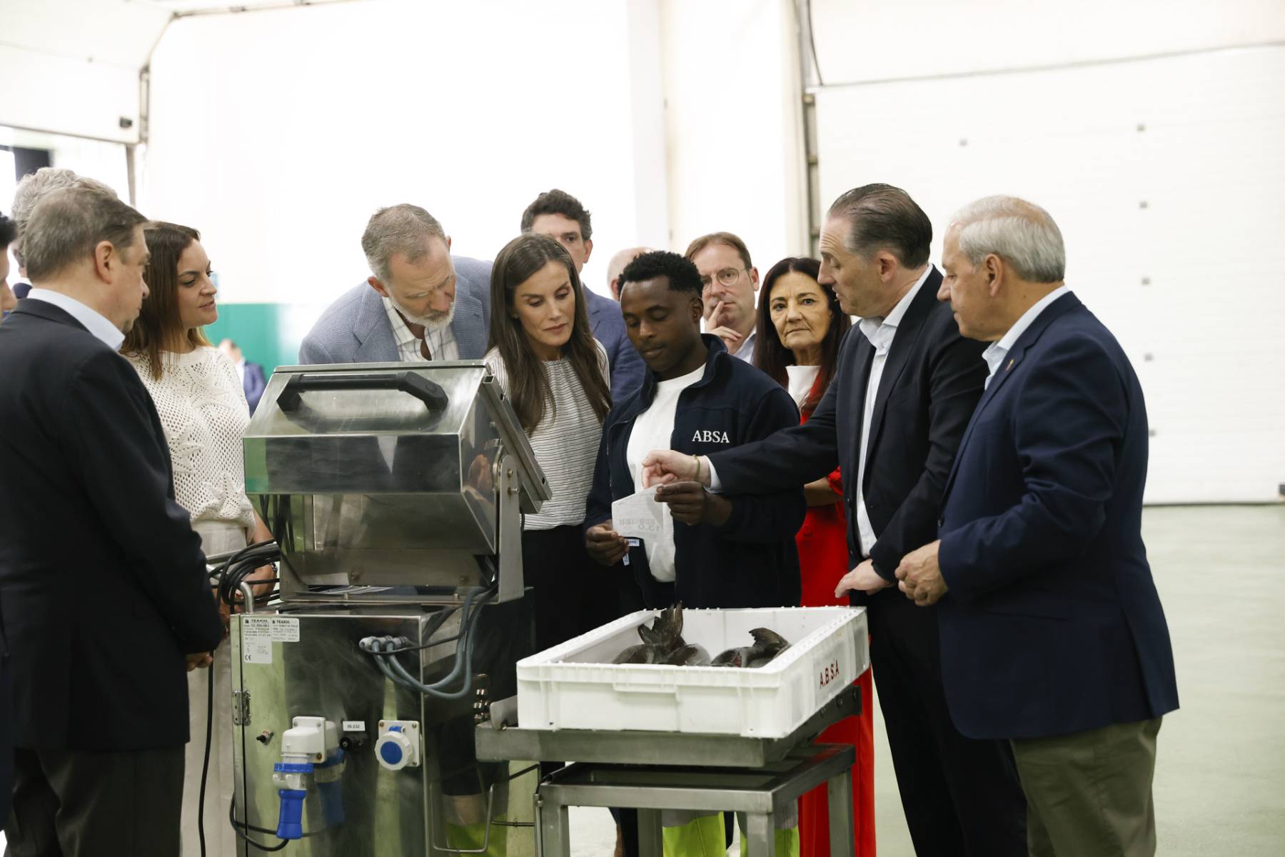 Los Reyes Felipe y Letizia en Burela. (Foto: Gtres)