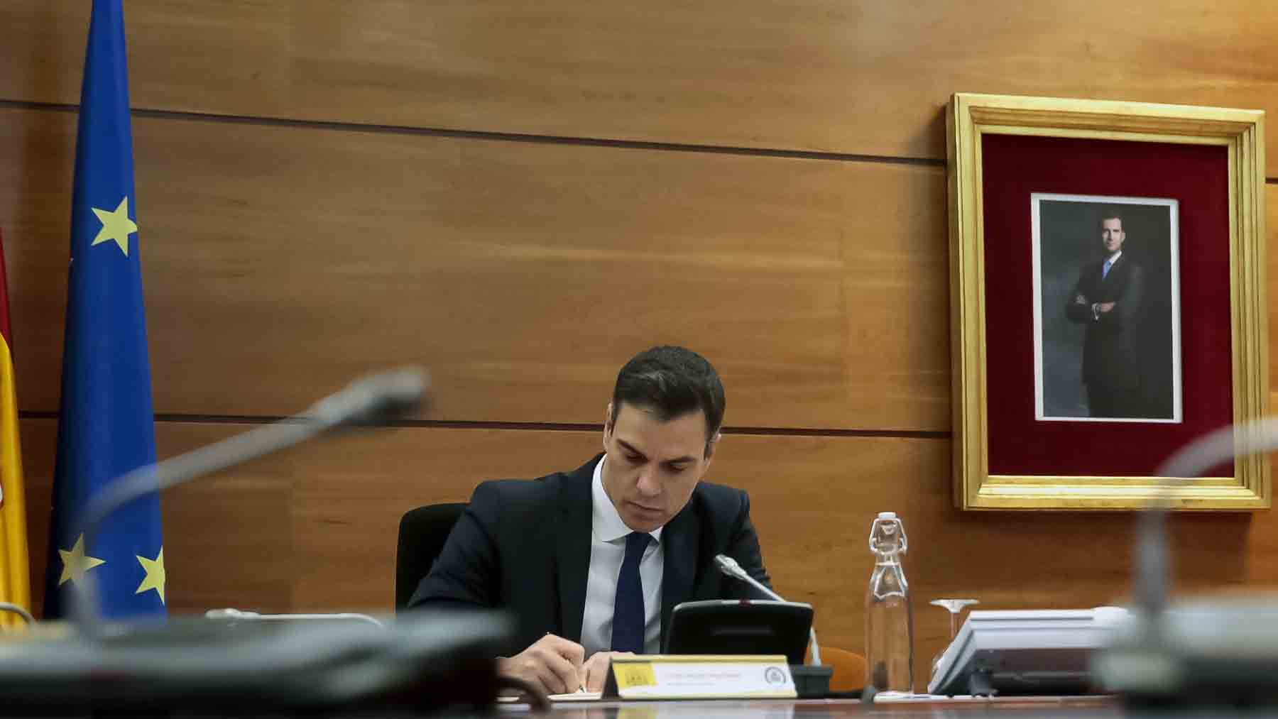 Pedro Sánchez, Moncloa