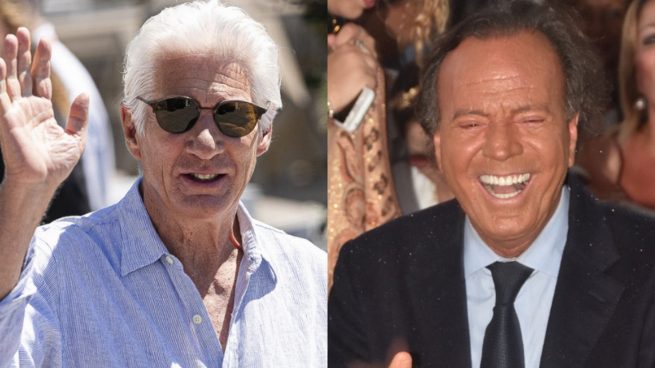 richard gere, julio iglesias,