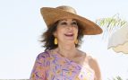 Ana Rosa Quintana en la boda de su hijo. (Foto: Gtres)
