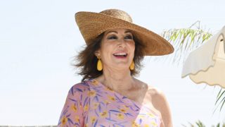 Ana Rosa Quintana en la boda de su hijo. (Foto: Gtres)