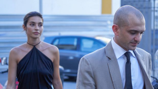 Rocío Crusset y su novio, Maggio Cipriani. (Foto: Gtres)