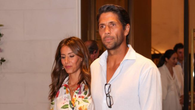 Ana Boyer y Fernando Verdasco en Madrid. (Foto: Gtres)